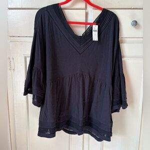 Anthropologie top XL NWT Cotton